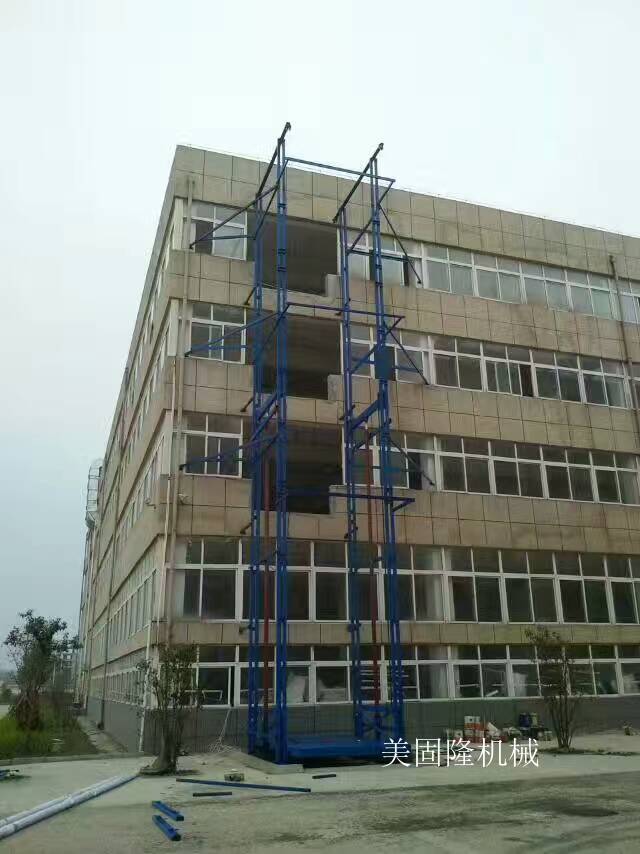 乌鲁木齐室外双臂导轨式升降机厂家